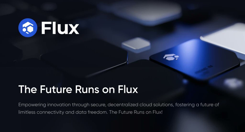 EvilsReturns's tweet card. Flux provides decentralized cloud computing powered by blockchain technology. Deploy apps, run nodes, and access distributed computing resources with enhanced security and scalability.