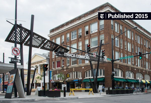 nytimesbusiness's tweet card. A $15.3 million makeover of the Commons pedestrian mall is both emblematic of and a stimulus for the rapidly changing face of downtown Ithaca.