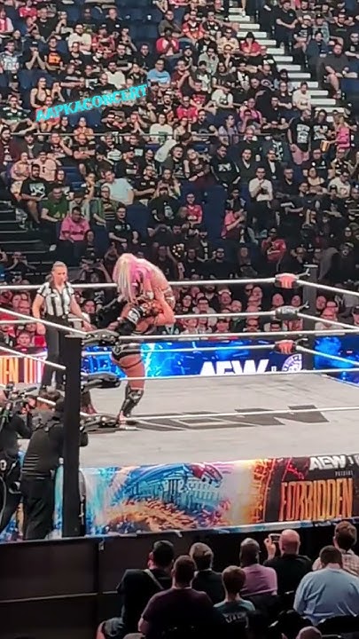 UndertakeAAP's tweet card. Bozilla Powerbomb to Mercedes Moné AEW Forbidden Door the o2