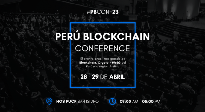 giteventos's tweet card. La Peru Blockchain Conference 2023 (#PBCONF23) será en un evento fundamental para el crecimiento de la comunidad de las criptomonedas en América Latina