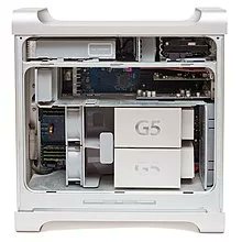 devicemag's tweet card. The Power Mac G5 was a series of computers released between 2003 and 2006. It’s a legacy machine, but if you happened to get your hands on one, either from an