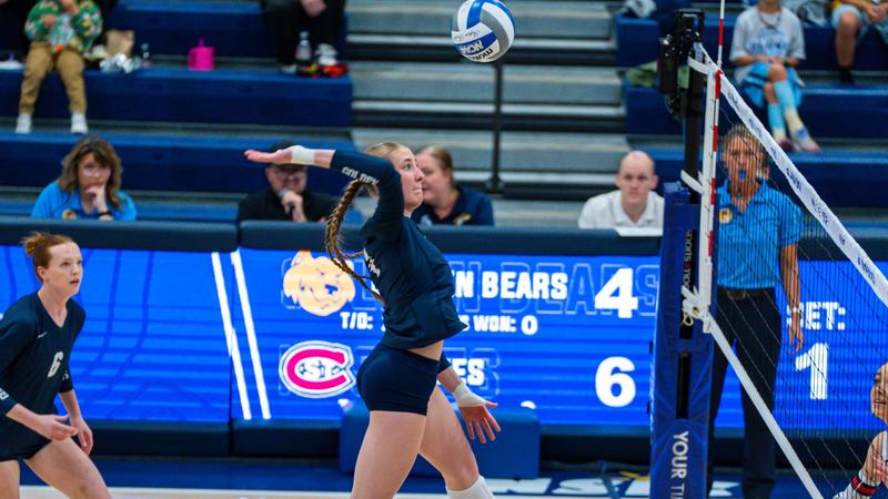 CSPBears's tweet card. ST. PAUL, Minn. – The top-seeded No. 5 Concordia-St. Paul volleyball team (26-5) fell to third-seeded No. 11 St. Cloud State (26-6) in three sets in the NSIC Tournament Championship on Saturday...