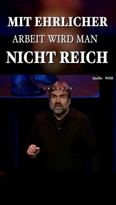 mariuskarma's tweet card. Volker Pispers über Reichtum, Macht und fehlende Gerechtigkeit...