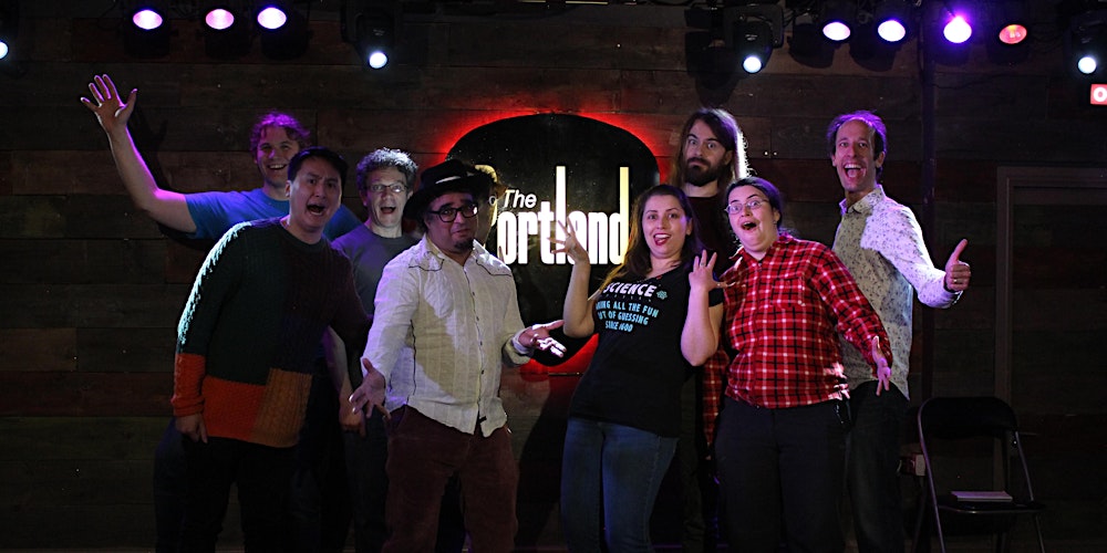 variablesshows's tweet card. Join regular Cambridge Festival favourites "The Variables" for an evening of science comedy