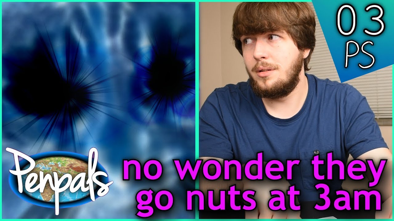 nate_penpals's tweet card. Turns out, my cats are Eldritch horrors [Penpals P.S. 03]