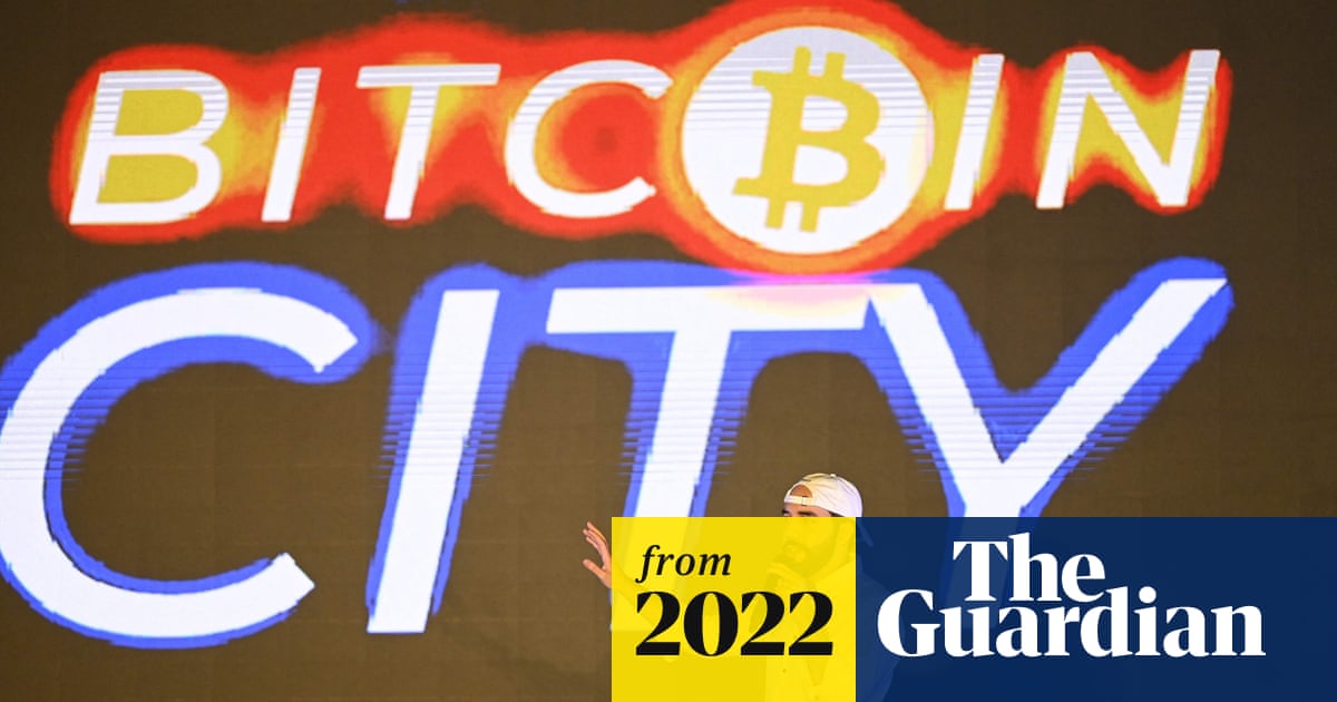 geolivnft's tweet card. President Nayib Bukele bet on bitcoin and its tumbling value has put the Central American country in a financially precarious spot