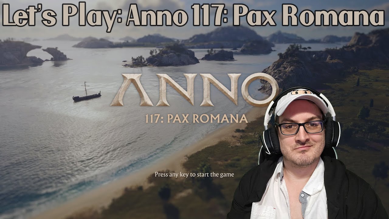 AnjelusX's tweet card. Anno 117: Pax Romana - Marcia Campaign Episode 1