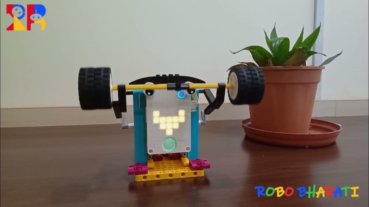 RoboBharati's tweet card. Weight Lifter