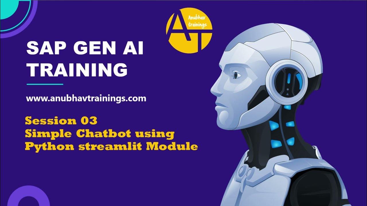 diyagar09350601's tweet card. 03 SAP Generative AI–Python Streamlit Chatbot with Memory|Build...