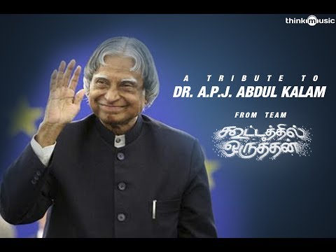 NareshcseMASS's tweet card. Kootathil Oruthan Team's Tribute to - Honorable Dr. APJ Abdul Kalam