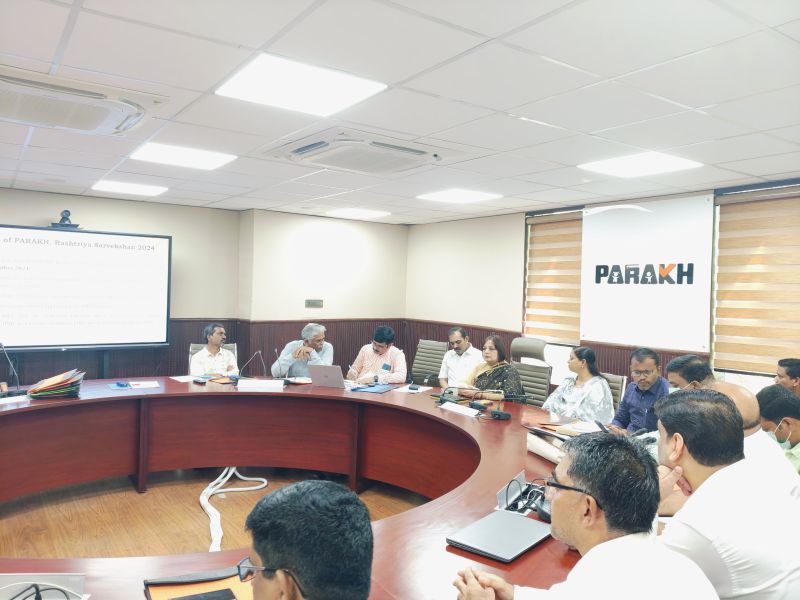 indranibhaduri's tweet card. #DepartmentOfSchoolEducationLiteracy, #MoE's #PARAKH #RASHTRIYA #SARVEKSHAN.....meeting with the #StateLevelCoordinators from the States of #AndhraPradesh #TamilNadu #Kerala #ArunachalPradesh...