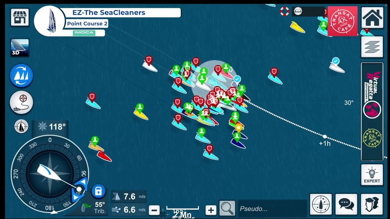 CommandantMitc2's tweet card. Transat Café L'Or Point Course N°2 - Les Canaries