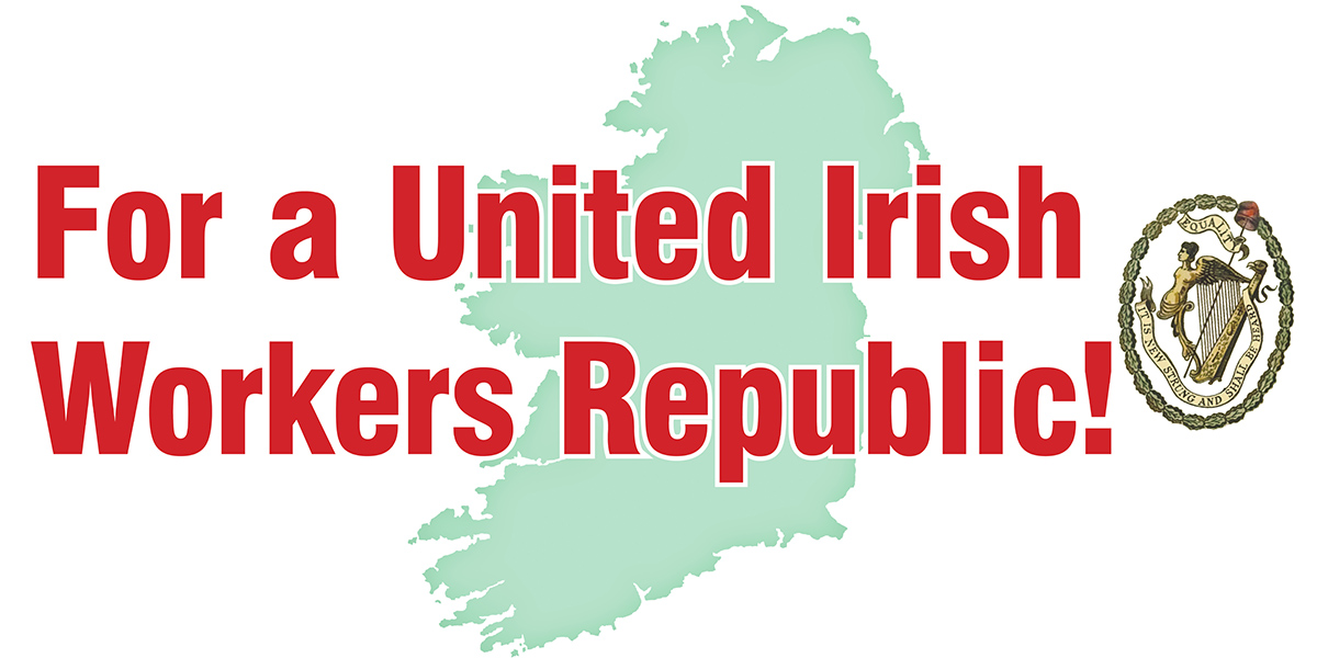 PRL_library's tweet card. For a United Irish Workers Republic!