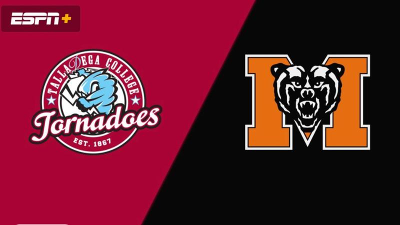 Talladega_Mbb's tweet card. Talladega College men's basketball will challenge NCAA Division I foe Mercer College today in exhibition play on ESPN+ at 1 p.m. CT / 2 p.m. ET.