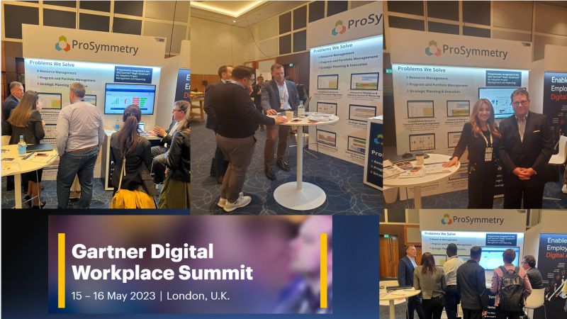ProSymmetry's tweet card. Terrific event in London this week #gartnerdw. Some great discussions with people responsible for digital workplace strategy, applications, architecture and infrastructure. The need to have an...