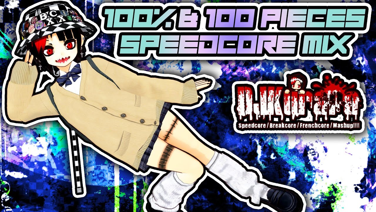 pspkurara's tweet card. 3H 100 MY SPEEDCORE MIX by DJKurara