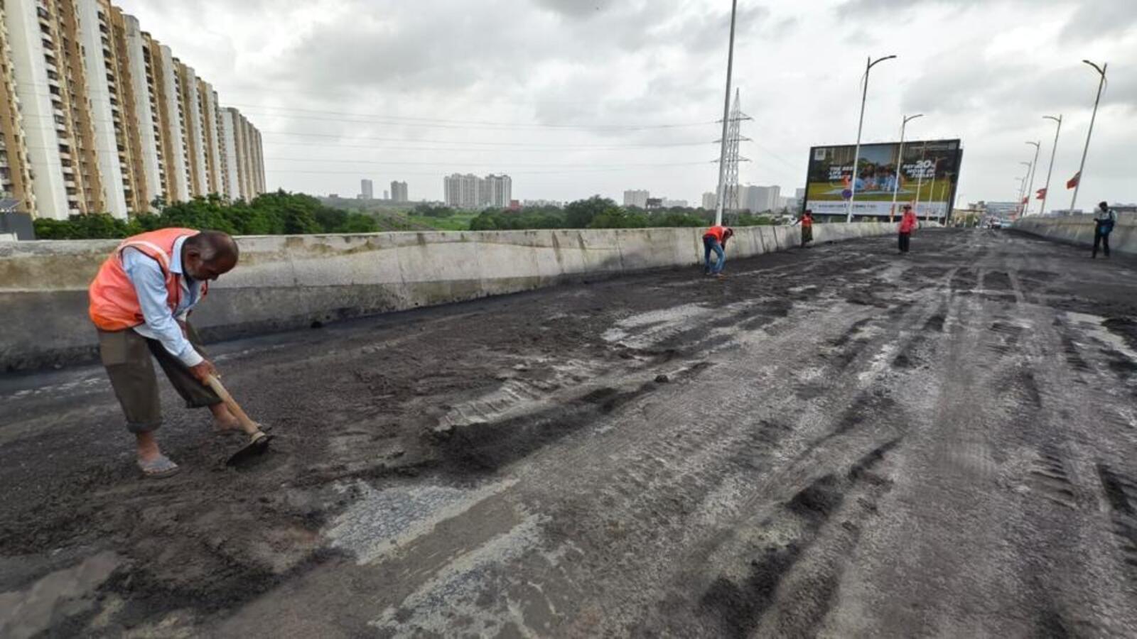 kunalpurohit's tweet card. THANE: The newly inaugurated Katai-Nilje flyover, hailed for easing traffic, faces ridicule for poor conditions causing skids and injuries just days after opening.