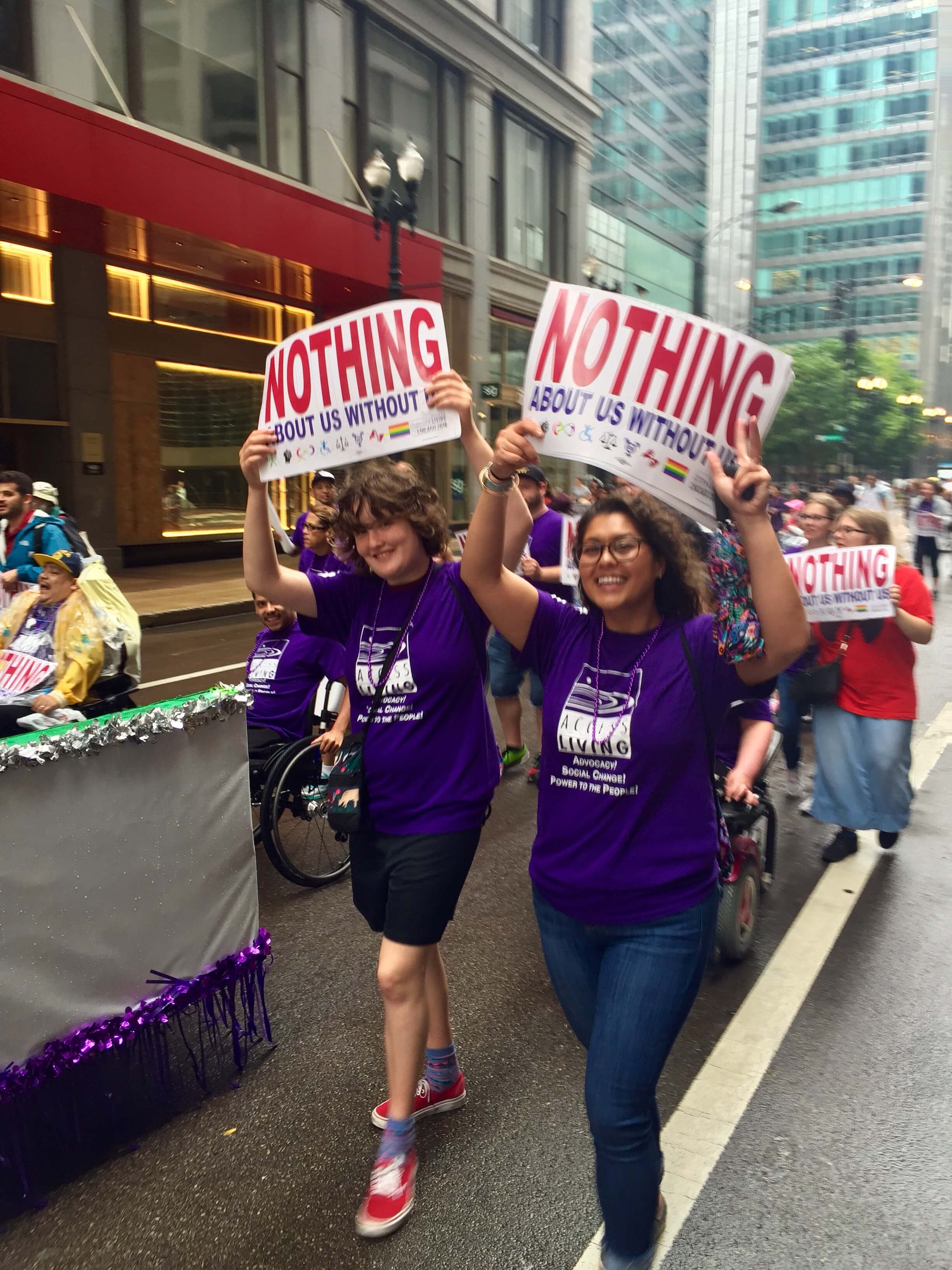 AccessLiving's tweet card. Access Living friends and allies, This Saturday July 23, the Chicago Disability Pride Parade is back and in person! Access Living is getting ourselves ready to join in, and we invite […]