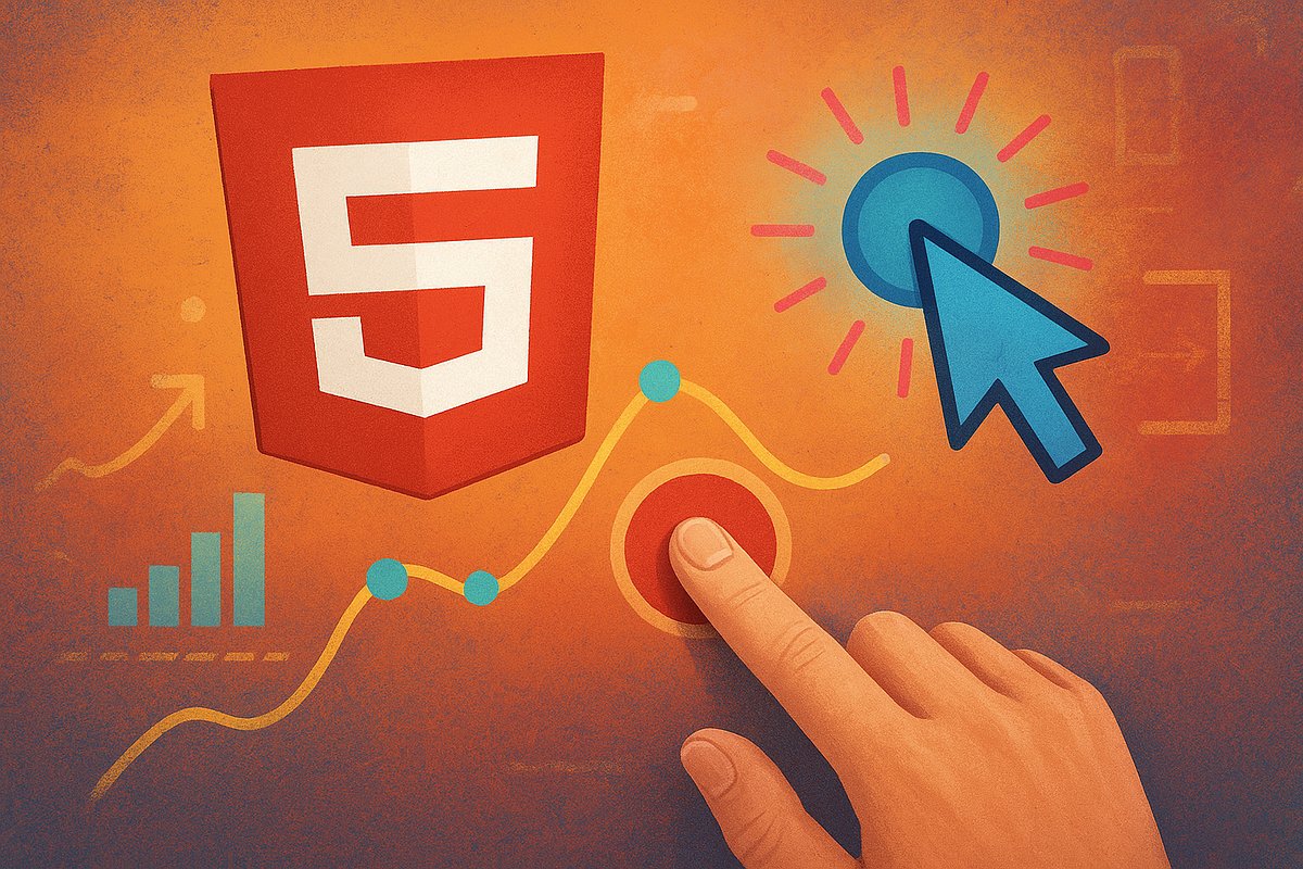 endatec's tweet card. Discover HTML5’s hidden tag feature that tracks clicks without JavaScript — fast, invisible, and a little too powerful.