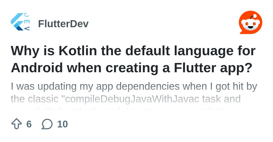 r_FlutterDev's tweet card. Explore this post and more from the FlutterDev community