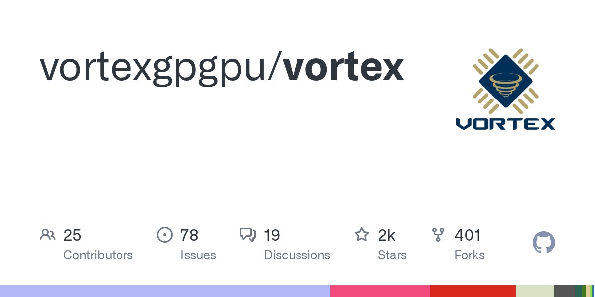ico_TC's tweet card. Contribute to vortexgpgpu/vortex development by creating an account on GitHub.