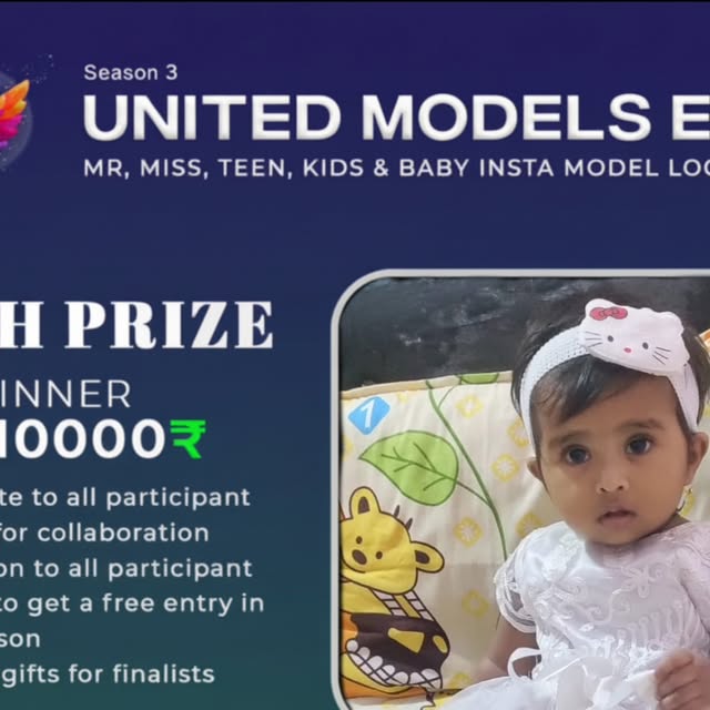 ninadghatge's tweet card. United Models Event 2025✨ (@unitedmodels_event) • Instagram photo