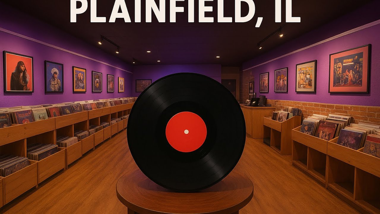 Droncz87's tweet card. Vinyl Shop Plainfield Illinois 360 Video TEST