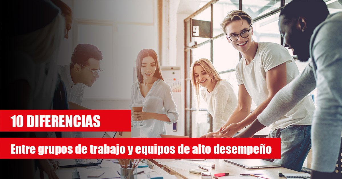 TandL_CompOrg's tweet card. Diferencias entre grupo y equipo: Descubre las diferencias que existen entre los grupos de trabajo y los equipos de alto desempeño.