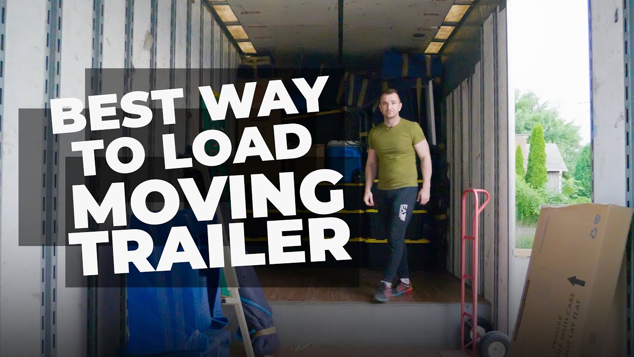 CoastMovingHelp's tweet card. The Best Way to Load a Moving Trailer - Tips From A Moving Pro!