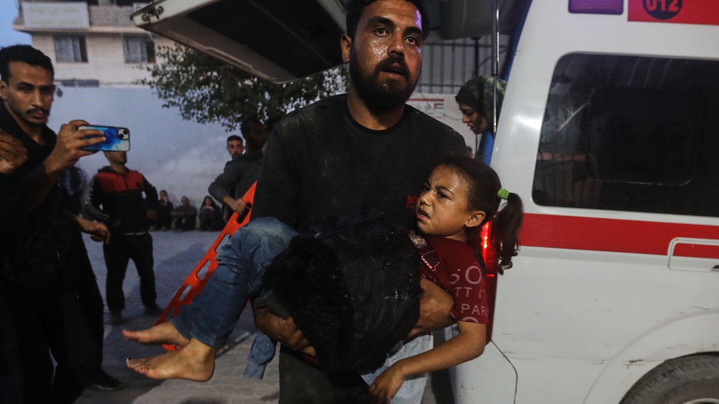 AP's tweet card. Israel's military says it has launched new airstrikes against Hamas militants in Gaza, testing the ceasefire that began on Oct. 10.