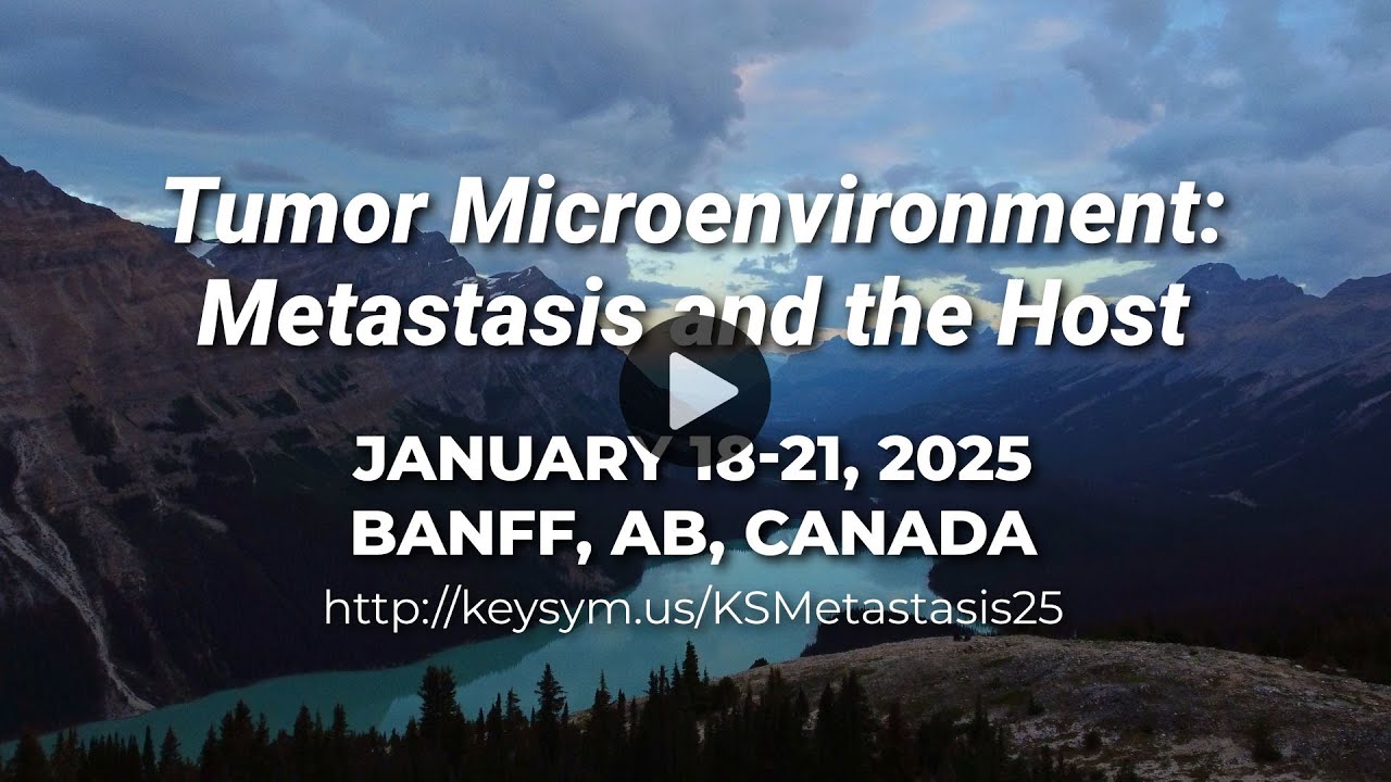 megeblad's tweet card. Tumor Microenvironment Meeting Promo