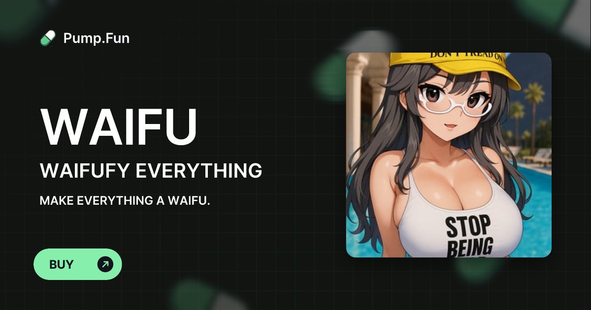 exitliquidity07's tweet card. MAKE EVERYTHING A WAIFU.