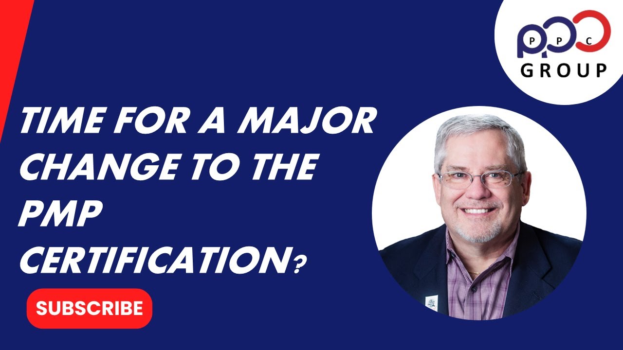 PPCGROUPUS's tweet card. Time For A Major Change To The PMP Certification?