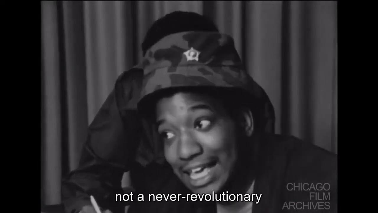 RobotTraitor's tweet card. Fred Hampton Compilation