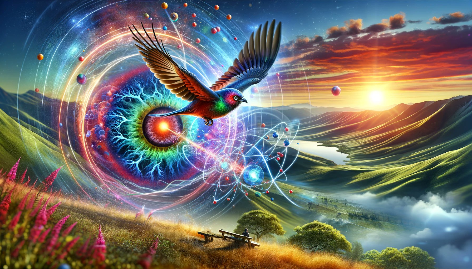 authoragibson's tweet card. Discover the fascinating science behind bird navigation, where quantum mechanics plays a crucial role in their ability to sense Earth’s magnetic fields.