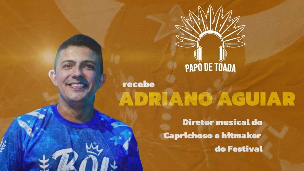 papodetoada's tweet card. Papo de Toadeiros com Adriano Aguiar