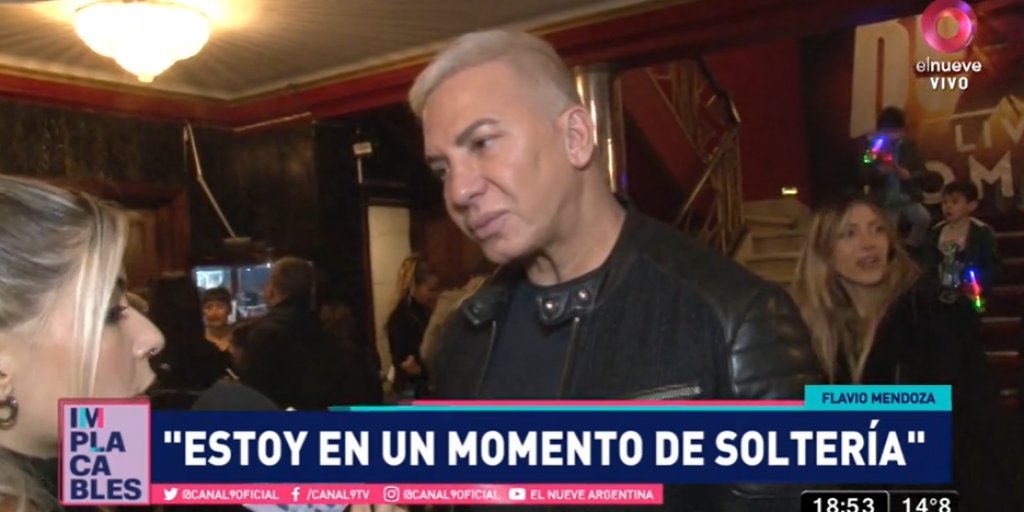 implacablesC9's tweet card. El reconocido artista, Flavio Mendoza, fue entrevistado en Implacables y habló sobre su situación sentimental actual.