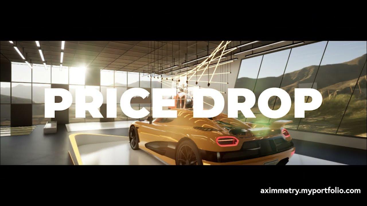 Aximmetry's tweet card. Unreal Engine Stock Sets Price Drop | Aximmetry