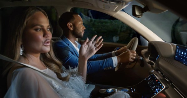 Adweek's tweet card. She and John Legend throw a farewell party for "Old Luxury" in Genesis' Super Bowl spot.