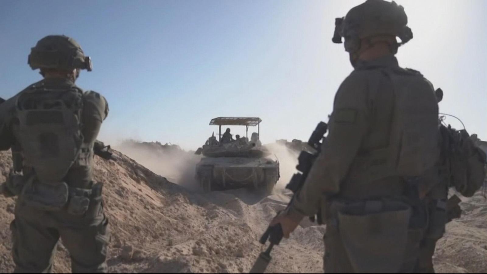 RaiNews's tweet card. Si intensificano gli attacchi nell'area di Rafah dove sarebbero asserragliati almeno 150 terroristi palestinesi