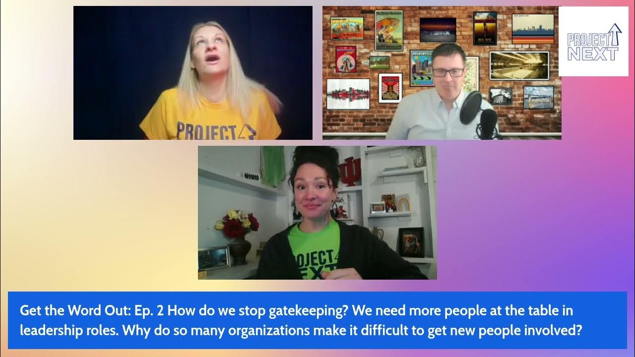 ProjectNext25's tweet card. Get the Word Out Episode 2 How to get in positions of power and stop...