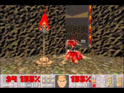 Mr202016's tweet card. Doom II (100%) Walkthrough (Map28: The Spirit World)