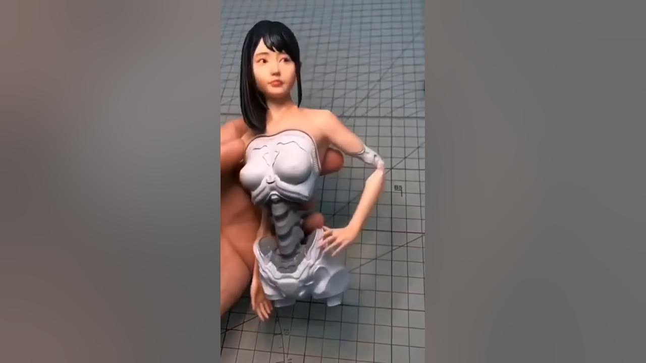 Prototyping_PRC's tweet card. 3d printing anime doll solution