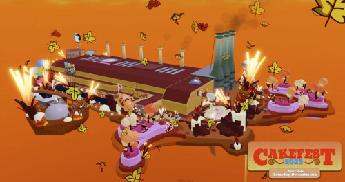 CakebombStudios's tweet card. Make a Cake is now celebrating Cakefest 2025! Enjoy the fall festivities and if everyone makes 1,000,000 cakes, everyone gets a prize! We are currently working on Make a Cake 4: The Bigger & Batter...