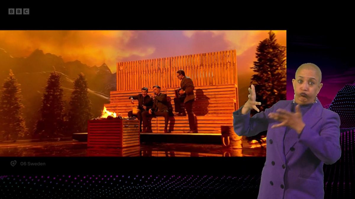 ContactaSystems's tweet card. Her performances interpreting Olivia Rodrigo at Glastonbury, Stevie Wonder in Hyde Park and Eurovision have been shared widely online