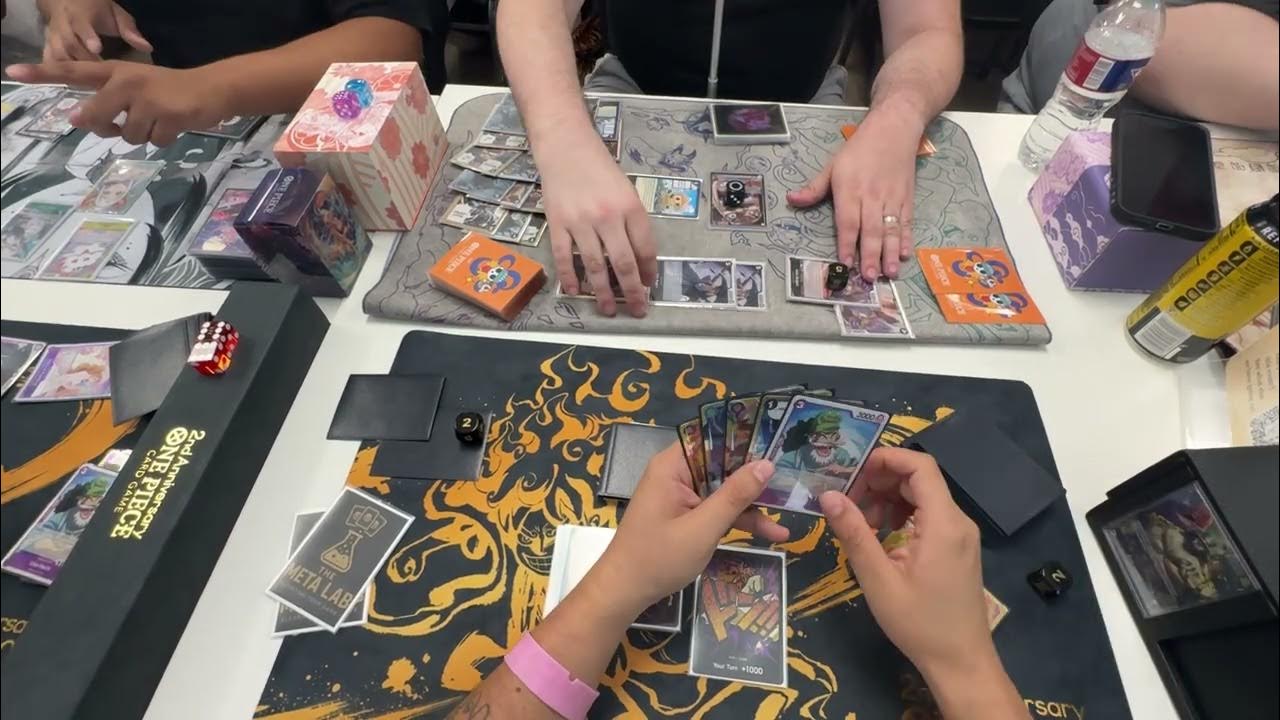 TheMetaLab_TX's tweet card. [ POV ] Blackbeard vs UP Luffy | One Piece TCG OP11