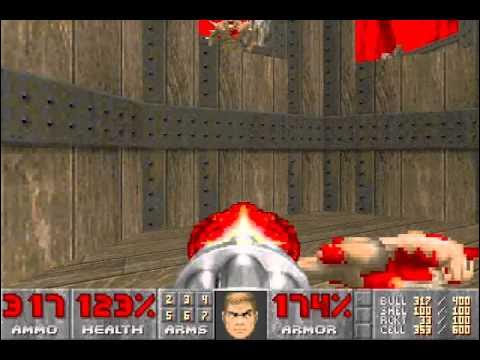 Mr202016's tweet card. Doom II (100%) Walkthrough (Map29: The Living End)