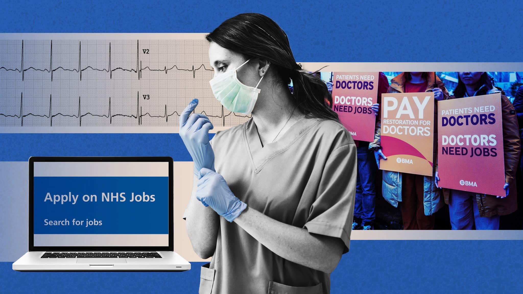 BMAResidents's tweet card. A mismatch between demand and supply of advanced training places means qualified medics are in limbo