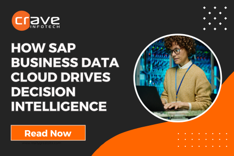 CraveInfotech's tweet card. Discover how SAP Business Data Cloud empowers enterprises to make faster, smarter decisions with trusted data, governance, and AI readiness. Real use cases, adoption steps & KPIs included.