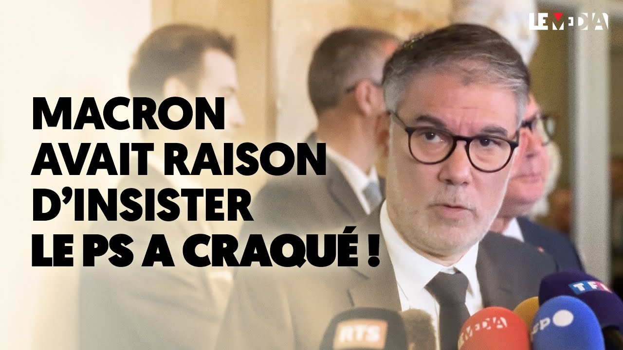 LisaLap_'s tweet card. LE PS A CRAQUÉ : MACRON "AVAIT RAISON" D'INSISTER EN NOMMANT LECORNU